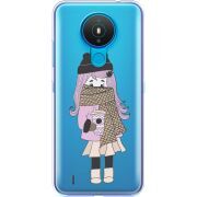 Прозрачный чехол BoxFace Nokia 1.4 Winter Morning Girl