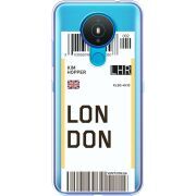 Прозрачный чехол BoxFace Nokia 1.4 Ticket London