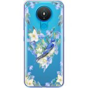 Прозрачный чехол BoxFace Nokia 1.4 Spring Bird