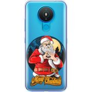 Прозрачный чехол BoxFace Nokia 1.4 Cool Santa