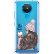 Прозрачный чехол BoxFace Nokia 1.4 love is in the air