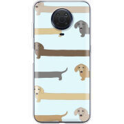 Чехол BoxFace Nokia G10 Dachshund