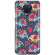 Чехол BoxFace Nokia G10 Flying Elephants