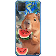 Чехол BoxFace Samsung M127 Galaxy M12 Капібара з кавуном