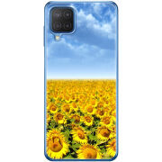 Чехол BoxFace Samsung M127 Galaxy M12 Подсолнухи
