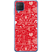 Чехол BoxFace Samsung M127 Galaxy M12 Happy Valentines