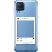 Прозрачный чехол BoxFace Samsung M127 Galaxy M12 Insta