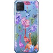 Прозрачный чехол BoxFace Samsung M127 Galaxy M12 Flamingo
