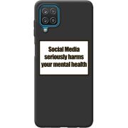 Черный чехол BoxFace Samsung M127 Galaxy M12 