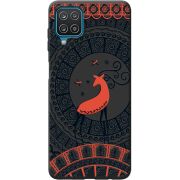 Черный чехол BoxFace Samsung M127 Galaxy M12 Ornament