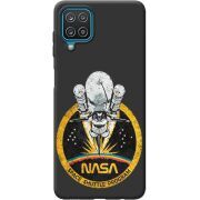 Черный чехол BoxFace Samsung M127 Galaxy M12 NASA Spaceship