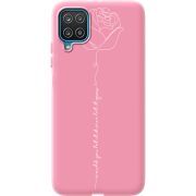 Розовый чехол BoxFace Samsung M127 Galaxy M12 