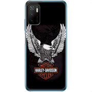 Чехол BoxFace Xiaomi Poco M3 Pro Harley Davidson and eagle