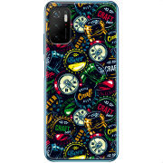 Чехол BoxFace Xiaomi Poco M3 Pro Bottle Caps