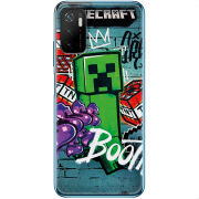 Чехол BoxFace Xiaomi Poco M3 Pro Minecraft Graffiti