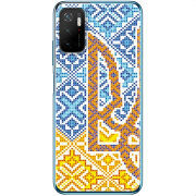 Чехол BoxFace Xiaomi Poco M3 Pro Тризуб Вишивка
