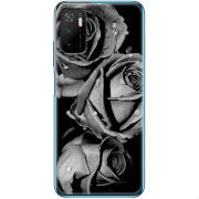Чехол BoxFace Xiaomi Poco M3 Pro Black and White Roses