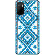 Чехол BoxFace Xiaomi Poco M3 Pro Блакитний Орнамент