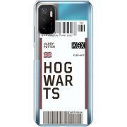 Прозрачный чехол BoxFace Xiaomi Poco M3 Pro Ticket Hogwarts