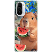 Чехол BoxFace Xiaomi Mi 11i Капібара з кавуном