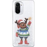 Прозрачный чехол BoxFace Xiaomi Mi 11i Christmas Deer with Snow
