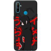 Черный чехол BoxFace Realme C3 Учиха Итачи