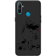 Черный чехол BoxFace Realme C3 