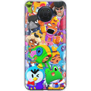 Чехол BoxFace Nokia G20 friends brawl stars