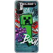 Чехол BoxFace Xiaomi Redmi Note 10 5G Minecraft Graffiti