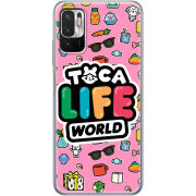 Чехол BoxFace Xiaomi Redmi Note 10 5G Toca Boca Life World