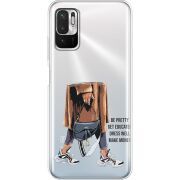 Прозрачный чехол BoxFace Xiaomi Redmi Note 10 5G Motivation
