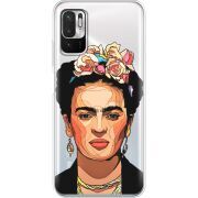 Прозрачный чехол BoxFace Xiaomi Redmi Note 10 5G Фрида Кало