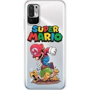 Прозрачный чехол BoxFace Xiaomi Redmi Note 10 5G Super Mario