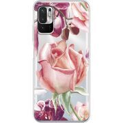 Прозрачный чехол BoxFace Xiaomi Redmi Note 10 5G Rose