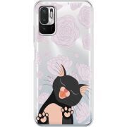 Прозрачный чехол BoxFace Xiaomi Redmi Note 10 5G Meow
