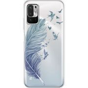 Прозрачный чехол BoxFace Xiaomi Redmi Note 10 5G Feather