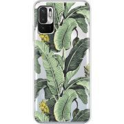 Прозрачный чехол BoxFace Xiaomi Redmi Note 10 5G Banana Leaves