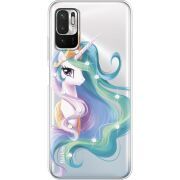 Чехол со стразами BoxFace Xiaomi Redmi Note 10 5G Unicorn Queen