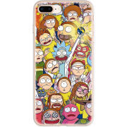 Чехол Uprint Apple iPhone 7/8 Plus Rick and Morty