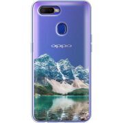 Прозрачный чехол BoxFace OPPO A12 Blue Mountain