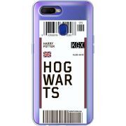 Прозрачный чехол BoxFace OPPO A12 Ticket Hogwarts