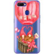Прозрачный чехол BoxFace OPPO A12 Valentine Dwarfs