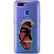Прозрачный чехол BoxFace OPPO A12 Нападение Титана