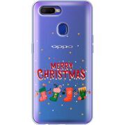 Прозрачный чехол BoxFace OPPO A12 Merry Christmas