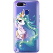 Чехол BoxFace со стразами BoxFace OPPO A12 Unicorn Queen