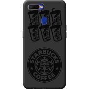 Черный чехол BoxFace OPPO A12 Black Coffee