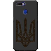 Черный чехол BoxFace OPPO A12 Ukrainian Trident