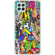 Чехол BoxFace Samsung A225 Galaxy A22 Multicolored Inscriptions