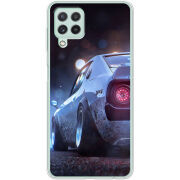 Чехол BoxFace Samsung A225 Galaxy A22 Silver Car