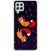 Чехол BoxFace Samsung A225 Galaxy A22 Fox-Astronauts